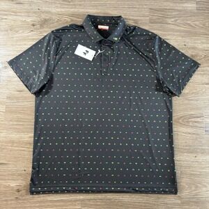 Fore Fathers Vroom & Zoom Golf Polo Men's Size XXL NWT